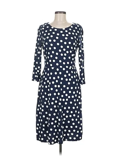 Pre-owned Boden Casual Dress In Blue