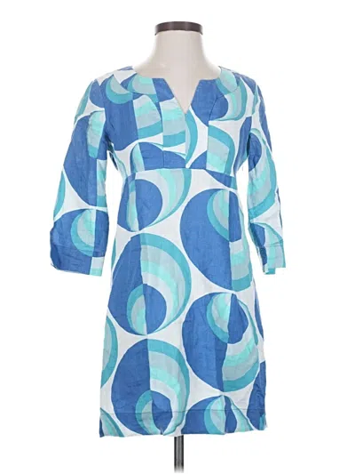 Pre-owned Boden Casual Dress In Blue