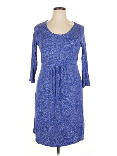 Pre-owned Boden Casual Dress In Blue