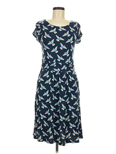 Pre-owned Boden Casual Dress In Blue