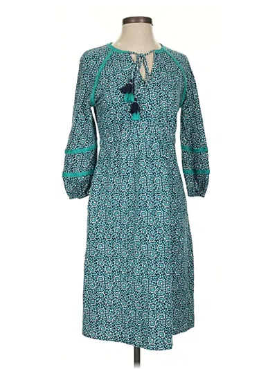 Pre-owned Boden Casual Dress In Blue
