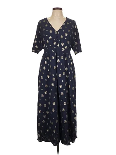 Pre-owned Boden Casual Dress In Blue
