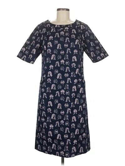 Pre-owned Boden Casual Dress In Blue