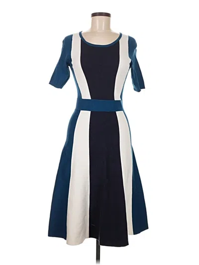 Pre-owned Boden Casual Dress In Blue
