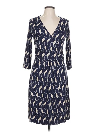 Pre-owned Boden Casual Dress In Blue