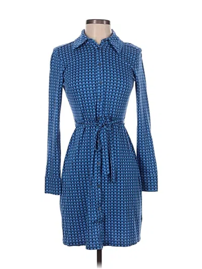 Pre-owned Boden Casual Dress In Blue