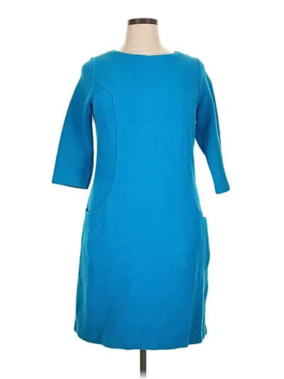 Pre-owned Boden Casual Dress In Blue