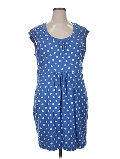 Pre-owned Boden Casual Dress In Blue