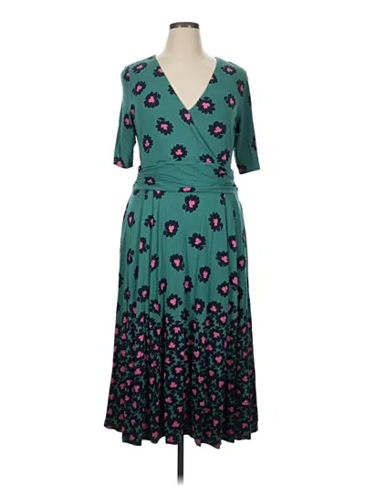 Pre-owned Boden Casual Dress In Blue