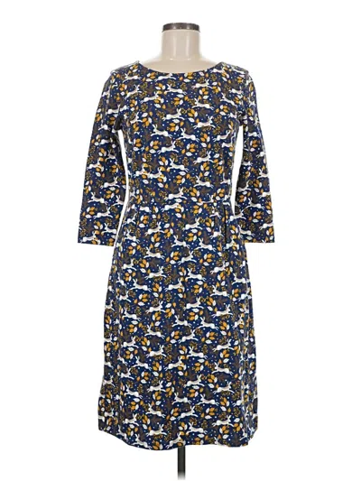 Pre-owned Boden Casual Dress In Blue