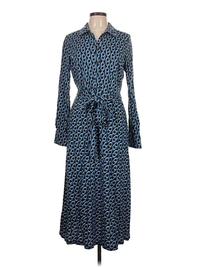 Pre-owned Boden Casual Dress In Blue
