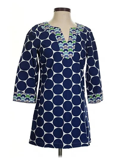 Pre-owned Boden Casual Dress In Blue