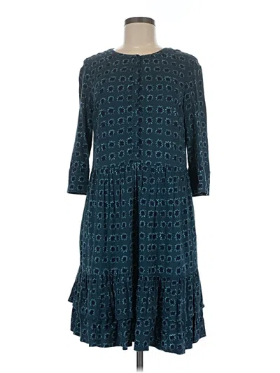 Pre-owned Boden Casual Dress In Blue