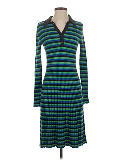 Pre-owned Boden Casual Dress In Blue