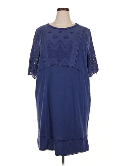 Pre-owned Boden Casual Dress In Blue