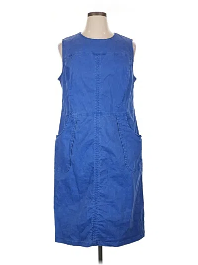 Pre-owned Boden Casual Dress In Blue