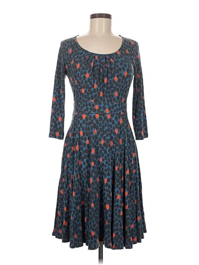 Pre-owned Boden Casual Dress In Blue