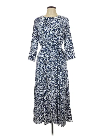 Pre-owned Boden Casual Dress In Blue