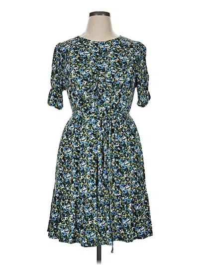 Pre-owned Boden Casual Dress In Blue
