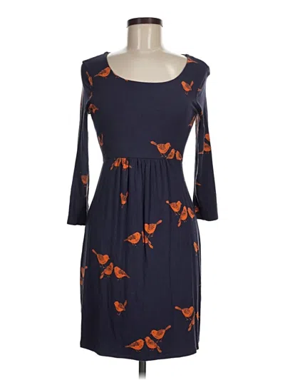 Pre-owned Boden Casual Dress In Blue