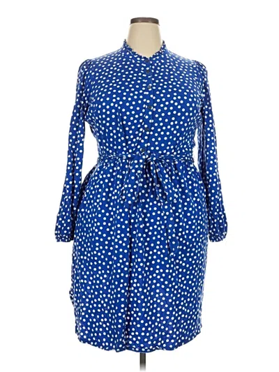 Pre-owned Boden Casual Dress In Blue