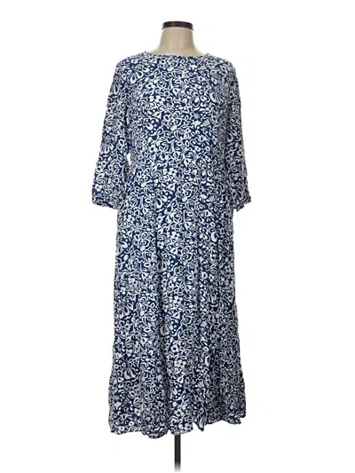 Pre-owned Boden Casual Dress In Blue