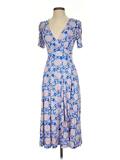 Pre-owned Boden Casual Dress In Blue