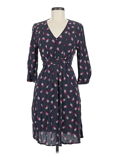 Pre-owned Boden Casual Dress In Blue