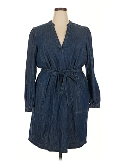 Pre-owned Boden Casual Dress In Blue