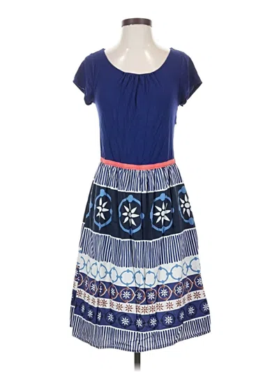 Pre-owned Boden Casual Dress In Blue