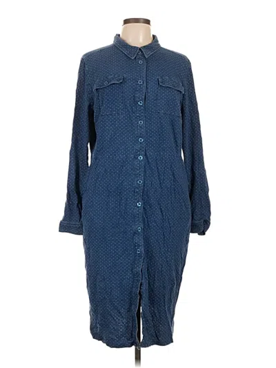 Pre-owned Boden Casual Dress In Blue