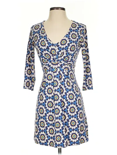 Pre-owned Boden Casual Dress In Blue