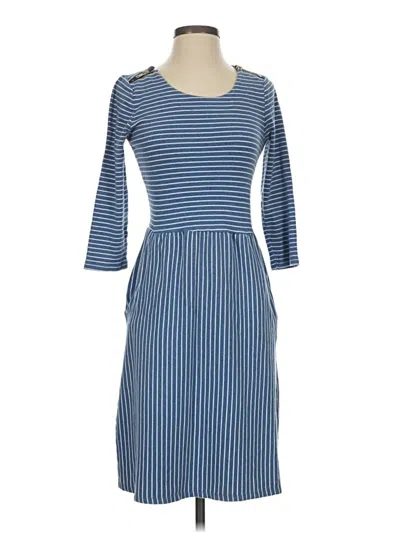 Pre-owned Boden Casual Dress In Blue