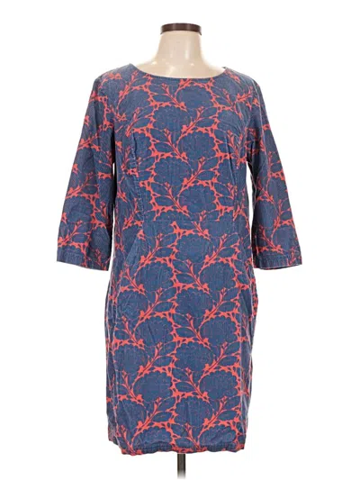 Pre-owned Boden Casual Dress In Blue