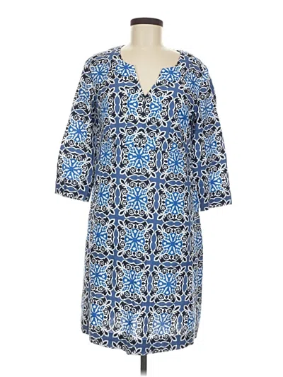 Pre-owned Boden Casual Dress In Blue