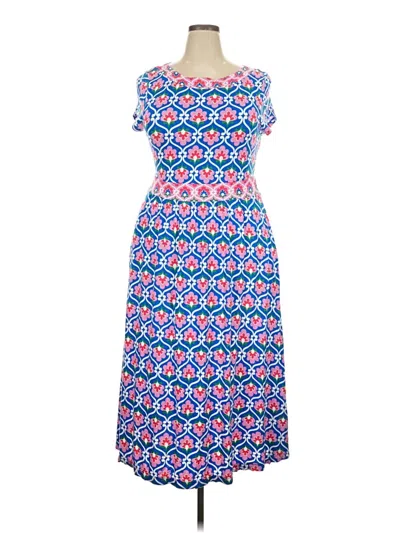 Pre-owned Boden Casual Dress In Blue