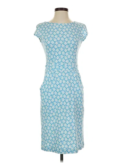 Pre-owned Boden Casual Dress In Blue