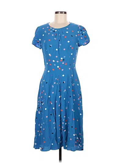 Pre-owned Boden Casual Dress In Blue
