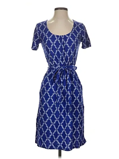 Pre-owned Boden Casual Dress In Blue