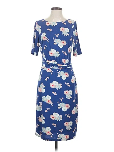 Pre-owned Boden Casual Dress In Blue