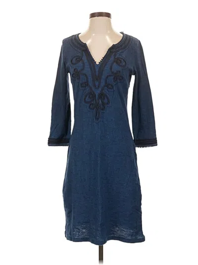 Pre-owned Boden Casual Dress In Blue