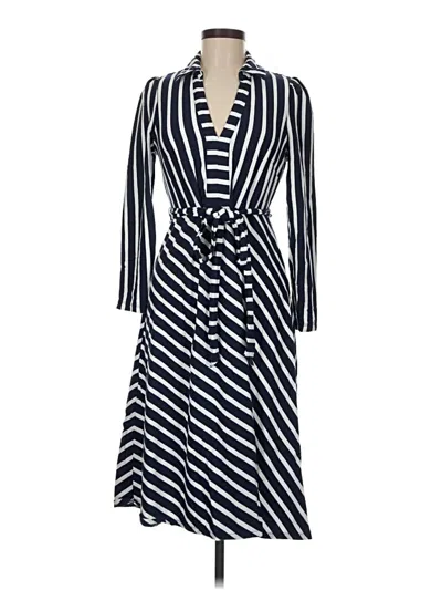 Pre-owned Boden Casual Dress In Blue