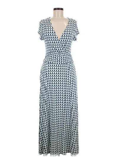 Pre-owned Boden Casual Dress In Blue