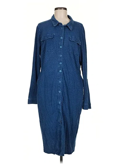 Pre-owned Boden Casual Dress In Blue