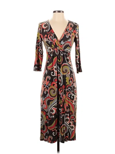 Pre-owned Boden Casual Dress In Brown