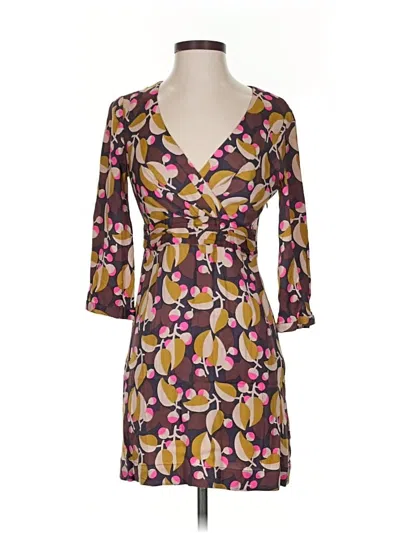 Pre-owned Boden Casual Dress In Brown