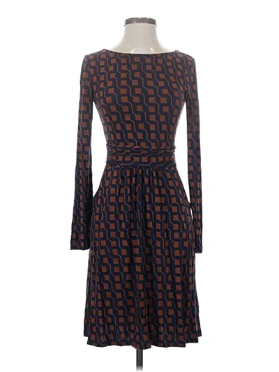 Pre-owned Boden Casual Dress In Brown