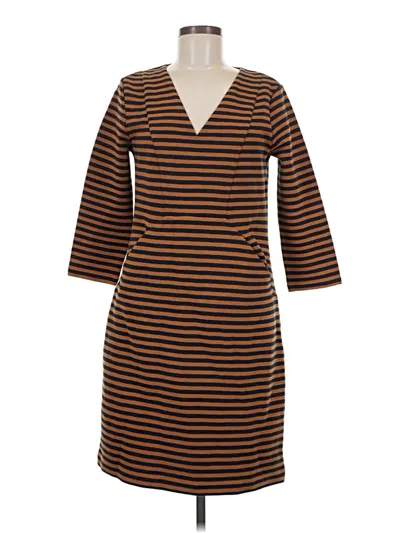 Pre-owned Boden Casual Dress In Brown