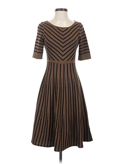 Pre-owned Boden Casual Dress In Brown