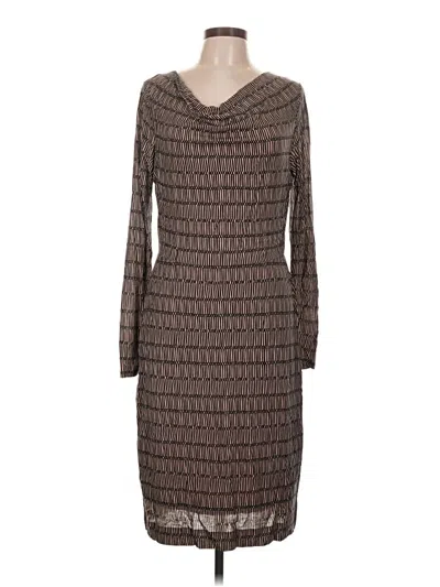 Pre-owned Boden Casual Dress In Brown